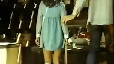 Young babe Desiree West fucked hardcore at the farm in 1977