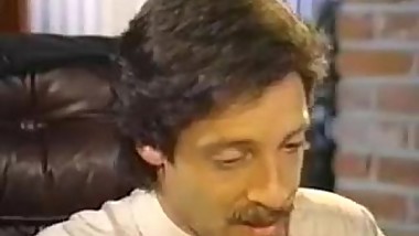 Dana Lynn, Nina Hartley, Ray Victory in vintage porn scene